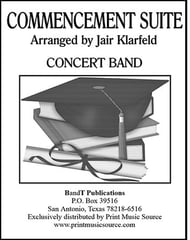 Commencement Suite Concert Band sheet music cover